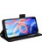 Litchi Doku Pu Deri Stand Cüzdan Kılıfı Çift Manyetik Kıta Şok Geçirmez Folio Xiaomi Redmi Için Not 11 5g (Çin) (Mediatek)/redmi Not 11T 5g/redmi Not 11S 5g-Black (Yurt Dışından) 4