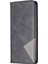 Rhombus Benzeri Baskılanmış Çizik Dirençli Manyetik Kapanma Kartı Yuvaları Tasarım Deri Telefon Kasası Xiaomi Redmi Note 11 Pro+ 5g/redmi Not 11 Pro 5g (Çin) (Mediatek) -Black (Yurt Dışından) 2