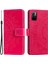 Basılı Mandala Çiçek Cüzdan Deri Telefon Kılıfı Kıvrık Anti-Çizgi Stand Standı Kabuğu Xiaomi Redmi Note 11 Pro 5g (Çin) (Mediak)/not 11 Pro+ 5g-Red (Yurt Dışından) 2
