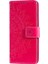 Basılı Mandala Çiçek Cüzdan Deri Telefon Kılıfı Kıvrık Anti-Çizgi Stand Standı Kabuğu Xiaomi Redmi Note 11 Pro 5g (Çin) (Mediak)/not 11 Pro+ 5g-Red (Yurt Dışından) 4