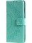 Basılı Mandala Çiçek Cüzdan Deri Deri Telefon Kılıfı Kesme Stand Standı Stand Standı Kabuğu Xiaomi Redmi Note 11 Pro 5g (Çin) (Mediatek)/not 11 Pro+ 5g-Green (Yurt Dışından) 3