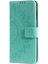 Basılı Mandala Çiçek Kullanışlı Kayış Şık Anti-Damla Cüzdan Standı Deri Telefon Kasa Kapak Kabuğu Xiaomi Poco X3 Gt/redmi Note 10 Pro 5g (Çin) -Green (Yurt Dışından) 1