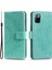 Basılı Mandala Çiçek Kullanışlı Kayış Şık Anti-Damla Cüzdan Standı Deri Telefon Kasa Kapak Kabuğu Xiaomi Poco X3 Gt/redmi Note 10 Pro 5g (Çin) -Green (Yurt Dışından) 2