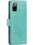 Basılı Mandala Çiçek Kullanışlı Kayış Şık Anti-Damla Cüzdan Standı Deri Telefon Kasa Kapak Kabuğu Xiaomi Poco X3 Gt/redmi Note 10 Pro 5g (Çin) -Green (Yurt Dışından) 4