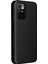Otomatik Emilen Karbon Fiber Doku Kartı Yuvası Xiaomi Için Halka Kayışı ile Anti-Damla Deri Kasa 10 4g (2021)/10 Prime/10 2022 4g/not 11 4g (Mediatek) -Black (Yurt Dışından) 3