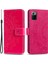 Basılı Mandala Çiçek Kullanışlı Kayış Şık Anti-Damla Cüzdan Standı Deri Telefon Kasa Kapak Kabuğu Xiaomi Poco X3 Gt/redmi Note 10 Pro 5g (Çin) -Red (Yurt Dışından) 2