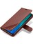 Xiaomi Redmi 9A-BROWN Için Cüzdan Stand Deri Koruyucu Kılıf (Yurt Dışından) 1