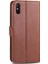 Xiaomi Redmi 9A-BROWN Için Cüzdan Stand Deri Koruyucu Kılıf (Yurt Dışından) 4