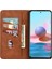 Cilt Touch Duygu Stand Cüzdan Renk Ekleme Telefon Kılıfı Xiaomi Redmi Için Deri Kapak Not 11 Pro 5g (Çin) (Mediatek)/note 11 Pro+ 5g-Brown (Yurt Dışından) 4