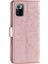 Basılı Mandala Çiçek Kullanışlı Kayış Şık Anti-Damla Cüzdan Standı Deri Telefon Kasa Kapak Kabuğu Xiaomi Poco X3 Gt/redmi Note 10 Pro 5g (Çin) -Rose Altın (Yurt Dışından) 4