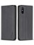 Xiaomi Için Redmi 9A Pu Deri Kart Yuvaları Kapak Anti-Drop Telefon Standı Case-Black (Yurt Dışından) 1