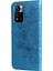 Baskı Çiçek Deseni Cüzdan Deri Koruyucu Telefon Kılıfı Xiaomi Redmi Için Katlanabilir Standlı Kabuk Not 11 Pro 5g (Çin) (Mediatek)/not 11 Pro+ 5g-Blue (Yurt Dışından) 3