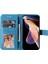 Baskı Çiçek Deseni Cüzdan Deri Koruyucu Telefon Kılıfı Xiaomi Redmi Için Katlanabilir Standlı Kabuk Not 11 Pro 5g (Çin) (Mediatek)/not 11 Pro+ 5g-Blue (Yurt Dışından) 4