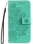 Baskı Çiçek Deseni Cüzdan Deri Koruyucu Telefon Kılıfı Xiaomi Redmi Için Katlanabilir Standlı Kabuk Not 11 Pro 5g (Çin) (Mediatek)/not 11 Pro+ 5g-Yeşil (Yurt Dışından) 2