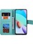 Xiaomi Için Redmi 10 4g (2021)/REDMI 10 Prime/redmi 10 2022 4g/redmi Not 11 4g (Mediatek) Baskılı Mandala Çiçek Pu Deri Cüzdan Stand Telefon Kabuğu Kılıf Yeşili (Yurt Dışından) 4
