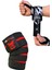 Ağırlık Diz Bandajı ( Knee Wraps ) ,spor Bileklik Wrist Wraps Kamuflaj 2'li Set 1