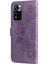 Baskı Çiçek Deseni Cüzdan Deri Koruyucu Telefon Kılıfı Xiaomi Redmi Için Katlanabilir Standlı Kabuk Not 11 Pro 5g (Çin) (Mediak)/note 11 Pro+ 5g-Purple (Yurt Dışından) 3