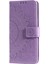 Basılı Mandala Çiçek Cüzdan Deri Telefon Kılıfı Kıvrık Anti-Çizgi Stand Standı Kabuğu Xiaomi Redmi Note 11 Pro 5g (Çin) (Mediatek)/not 11 Pro+ 5g-Purple (Yurt Dışından) 3