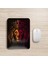 Aslan Sarı Kırmızı Tasarım Baskılı Ortopedik Mouse Pad 1