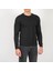Siyah Erkek Triko Örgü Desenli Slim Fit Kazak Ncs Jeans 3638 2
