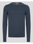 Lacivert Erkek Bisiklet Yaka Triko Slim Fit Pamuklu Kazak Ncs Jeans 3002 1