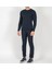 Lacivert Erkek Bisiklet Yaka Triko Slim Fit Pamuklu Kazak Ncs Jeans 3002 4