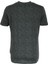Erkek Antrasit Slim Fit Bisiklet Yaka %100 Pamuk Baskılı Desenli T-Shirt Jeans 1946 3