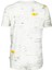 Erkek Beyaz Bisiklet Yaka Baskılı Slim Fit %100 Pamuk T-Shirt Jeans 1953 3