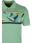 Erkek Çağla Slim Fit Polo Yaka Baskılı Tshirt 1179 2