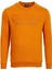 Erkek Hardal Yüksek Dokumalı Slim Fit Bisiklet Yaka Şardonlu Sweatshirt Ncsjeans 1604 1