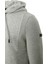 Erkek Gri Örme Desenli Slim Fit Kapüşon'lu Sweatshirt Ncs Jeans 1612 2