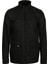 Siyah Erkek Dik Yaka Rüzgar ve Su Itici Ön Cepli Slim Fit Mevsimlik Mont 4502 1