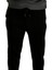 Erkek Siyah Bel Ipli Slim Fit Yan Cepli Armürlü Jogger Pantolon Ncs Jeans 1642 4