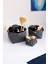3'lü Yuvarlak Keçe Sepet Organizer Saksı Altlığı Çorap Düzenleyici Set 2
