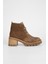 Kadın Tütün Süet Hakiki Deri Casual Bot 775 9434 Bn Bot SK23/24 1