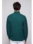 Slim Fit Dar Kesim Tam Balıkçı Yaka Desenli Yeşil Erkek Kazak 5