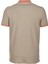 Bej Erkek Slim Fit Kırışmaz Polo Yaka Fitil Renk Geçişli Kol Ribanalı Pamuk T-Shirt Jeans 1163 3