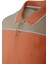 Bej Erkek Slim Fit Kırışmaz Polo Yaka Fitil Renk Geçişli Kol Ribanalı Pamuk T-Shirt Jeans 1163 4