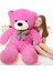 80 cm Papyonlu Peluş Ayıcık - % 100 Yerli Ürün 4
