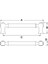 Bien Kulp Antik Bronz Renkli C:224 mm 2'li Paket 2