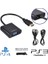 HDMI To VGA Çevirici Kablo Uydu Receiver Macbook Ps3 Ps4 Projeksiyon + Ses ve Güç Destekli 1