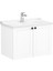 Root Classic Kapaklı Lavabo Dolabı 80 cm Mat Beyaz 68722 1
