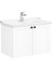 Root Classic Kapaklı Lavabo Dolabı 80 cm Mat Beyaz 68722 3