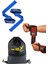 Pro Strap+ Wrist Wraps + Sackpack Spor Çanta 3'lü Set 1
