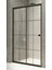 Duşakabin Ön Cephe 4 mm Siyah Çizgi Yükseklik 180 cm 1