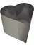 Parfe Kalp Pasta Kalıbı 8 cm H:7 cm 1