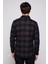 Slim Fit Dar Kesim Çift Cep Kareli Oduncu Erkek Gömlek 5