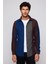 Slim Fit Dar Kesim Şerit Çizgili Oduncu Erkek Gömlek 3