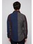 Slim Fit Dar Kesim Şerit Çizgili Oduncu Erkek Gömlek 5