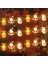 Adet Noel Dize Işık 6.56 Ft 20 LED Dize Işıklar Su Geçirmez Pil Kumandalı Noel Ağacı Işıkları Noel Iç Mekan Dış Mekan Süslemeleri (Noel Baba, Kardan Adam, Ren Geyiği) (Yurt Dışından) 1